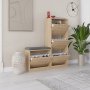 HANAH HOME Cipelarnik Dude Oak - slika 2