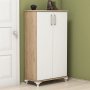 HANAH HOME Cipelarnik Ari Walnut White - slika 2