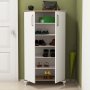 HANAH HOME Cipelarnik Ari Walnut White - slika 3