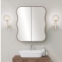 HANAH HOME Kupatilski ormarić Day Dream Walnut - slika 3