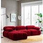 Atelier del Sofa Tabure Bubble Pouffe Red - slika 5