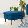 Atelier del Sofa Tabure Sofia Puf Dark Blue - slika 1