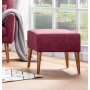 Atelier del Sofa Tabure Zeni Claret Red - slika 4