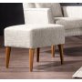 Atelier del Sofa Tabure Zeni Puf Cream - slika 4