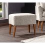 Atelier del Sofa Tabure Zeni Puf Cream - slika 1
