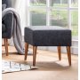 Atelier del Sofa Tabure Zeni Puf Dark Grey - slika 4