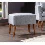 Atelier del Sofa Tabure Zeni Puf Grey - slika 1