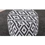 Atelier del Sofa Tabure Liza Black White - slika 3