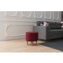 Atelier del Sofa Tabure Liza Claret Red - slika 2