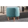 Atelier del Sofa Tabure Liza Turquoise - slika 3