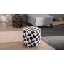 Atelier del Sofa Tabure Begon Black White - slika 1