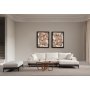Atelier del Sofa Tabure Eti Black Pouffe White - slika 5