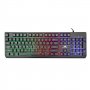 WHITE SHARK Baracuda BGK 02114 STARFISH Black, Tastatura US - slika 1