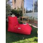 Atelier del Sofa Lazy bag Daybed Red - slika 1