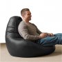 Atelier del Sofa Fotelja Deri Armut Black - slika 2