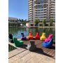 Atelier del Sofa Fotelja Aktif Black - slika 4