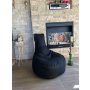 Atelier del Sofa Fotelja Aktif Black - slika 1