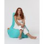 Atelier del Sofa Lazy bag Diamond Turquoise - slika 2