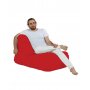 Atelier del Sofa Lazy bag Trendy Comfort Bed Pouf Red - slika 1