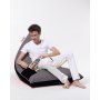 Atelier del Sofa Lazy bag Pyramid Large Double Color Bed Pouf Fume - slika 4