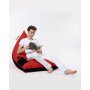 Atelier del Sofa Lazy bag Pyramid Large Double Color Bed Pouf Red - slika 3
