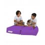Atelier del Sofa Lazy bag Kids Double Seat Pouf Purple - slika 5