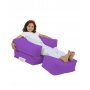 Atelier del Sofa Lazy bag Kids Single Seat Pouffe Purple - slika 3