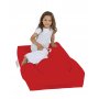 Atelier del Sofa Lazy bag Kids Single Seat Pouffe Red - slika 5