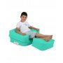 Atelier del Sofa Lazy bag Kids Single Seat Pouffe Turquoise - slika 2