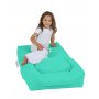 Atelier del Sofa Lazy bag Kids Single Seat Pouffe Turquoise - slika 5