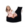 Atelier del Sofa Lazy bag Baton Black v2 - slika 5