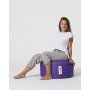 Atelier del Sofa Tabure Round Pouf Purple - slika 1