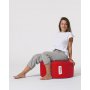 Atelier del Sofa Tabure Round Pouf Red - slika 1