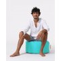 Atelier del Sofa Tabure Round Pouf Turquoise - slika 4