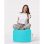 Atelier del Sofa Tabure Square Pouf Turquoise - slika 2