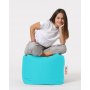 Atelier del Sofa Tabure Square Pouf Turquoise - slika 1