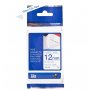 Brother TZE-FA3 Traka 12mm plavo/belo -tekstil - slika 1