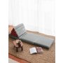 Atelier del Sofa Jastuci za ležaljku Keyf Katlanan Velvet Blue - slika 1