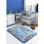 Conceptum Hypnose Tepih (200x290) Goods Train Light Blue - slika 1