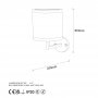 OPVIQ Zidna lampa Way 11608 - slika 5