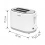 HOME Toster 750W HG-KP22 - slika 5