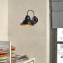 OPVIQ Zidna lampa Berceste 180BLACK A - slika 2