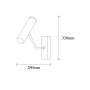 OPVIQ Zidna lampa Dolma 3061 - slika 3
