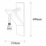 OPVIQ Zidna lampa Erebos 115 A - slika 3