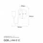 OPVIQ Zidna lampa Firat 11520 - slika 5