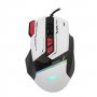 BARACUDA BGM 042 MANTA Gejmerski miš Beli - slika 1