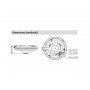 DAHUA IPC-EW5541-AS, Panorama, IP, IC LED-10M, 5MP, sa mikrofonom, SD CARD, Heat Map funkcija - slika 5
