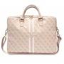 Guess Torba za laptop 16'' 4G Stripes pink - slika 1