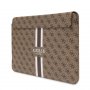 Guess Navlaka za laptop od 14'' 4G Stripes brown - slika 2