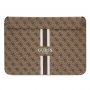 Guess Navlaka za laptop od 14'' 4G Stripes brown - slika 1